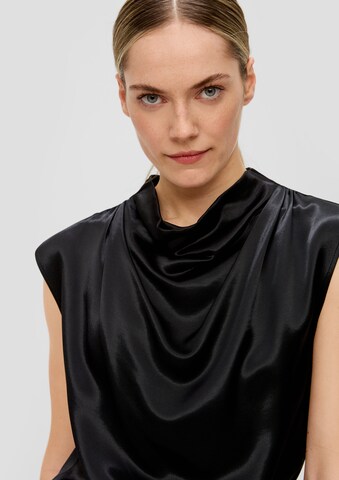 s.Oliver BLACK LABEL - Blusa em preto