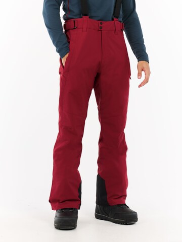 PROTEST Regular Sports trousers 'PRTROWENS' in Red