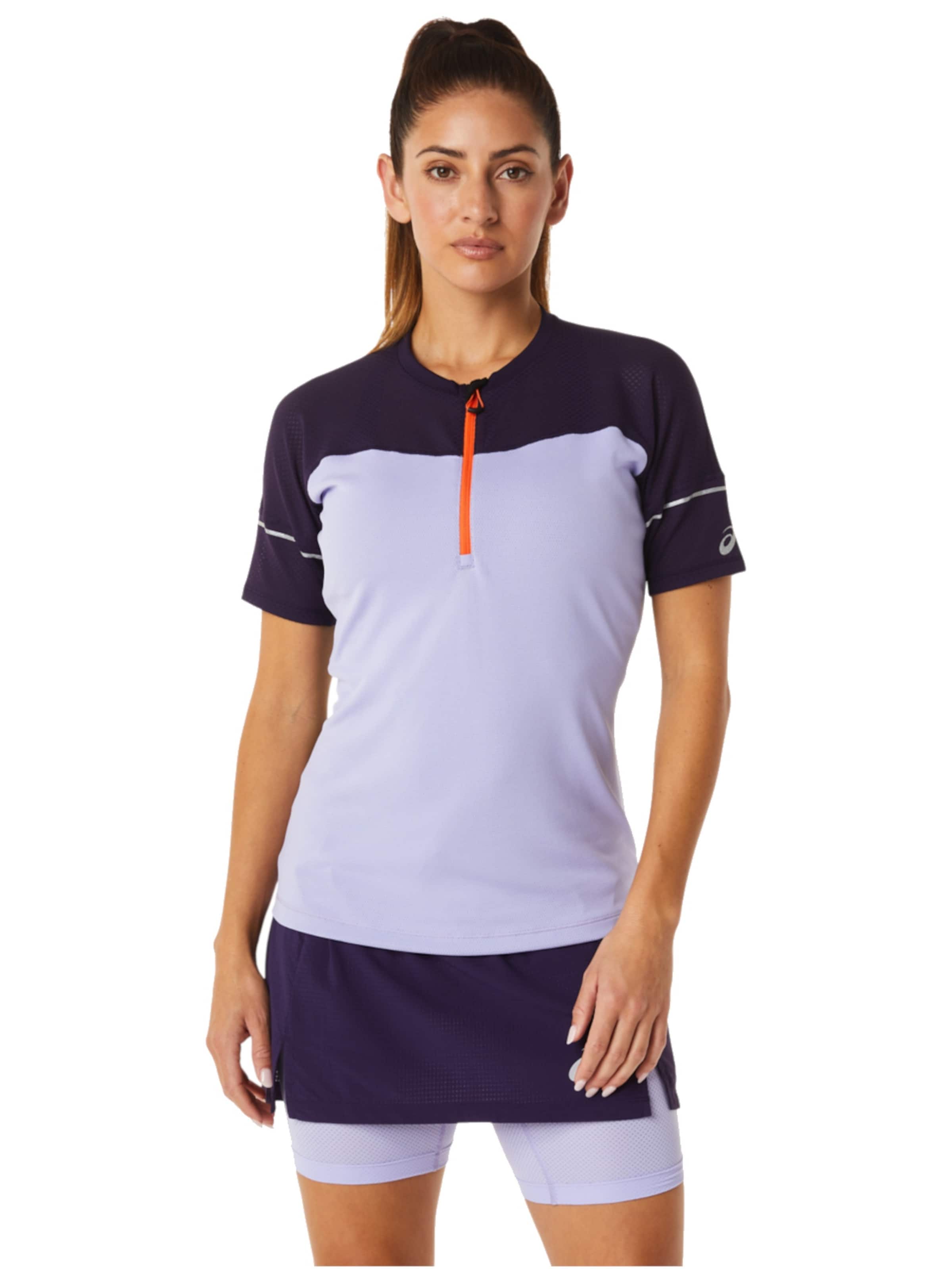 ASICS Shirt 'ASICS Fujitrail Top'‌‌‌‌‌‌‌‌ in Lila: Vorderseite