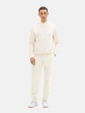 TOM TAILOR Tapered Chino trousers in Beige