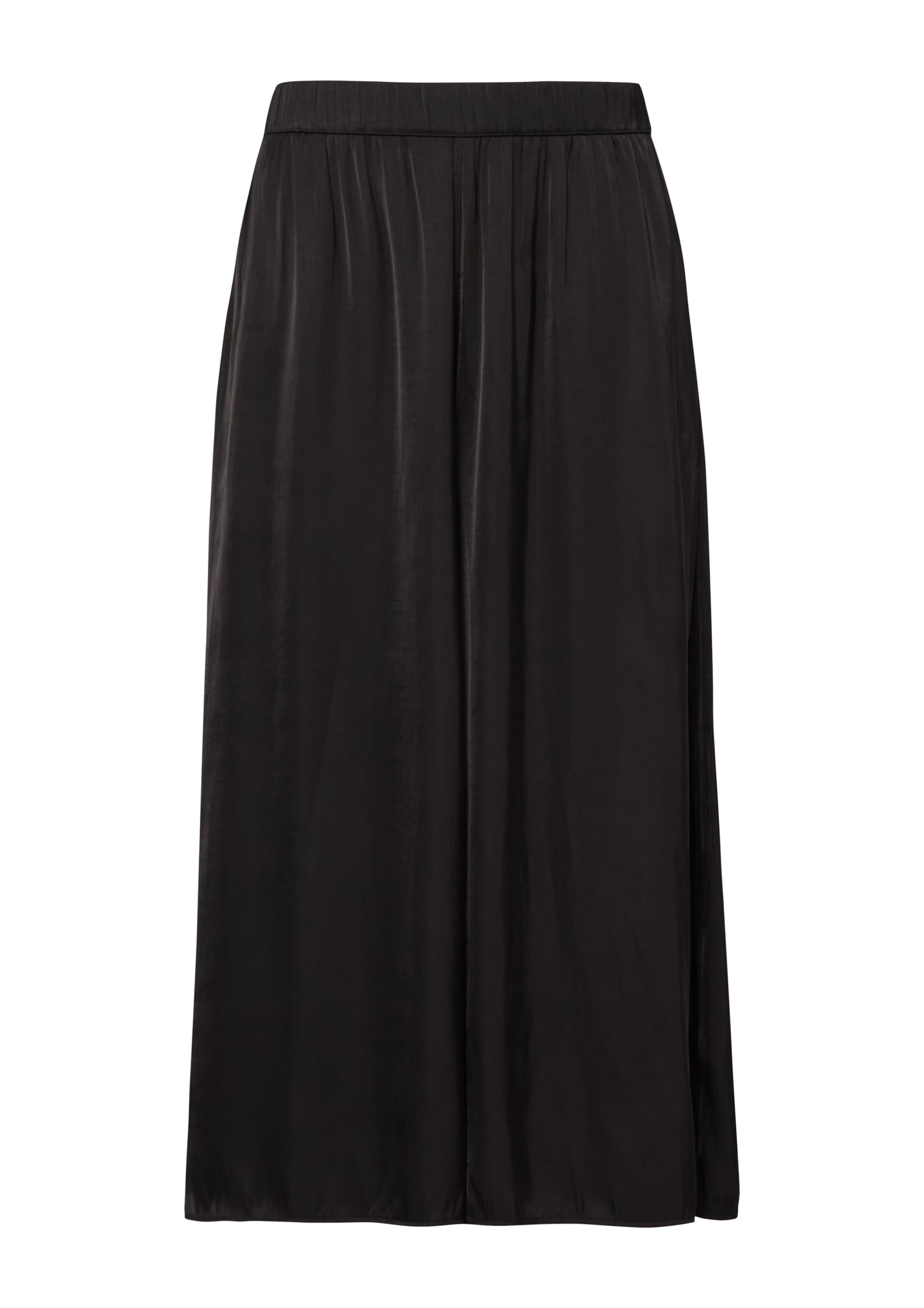 Wide Leg Pantalon s.Oliver en noir : devant