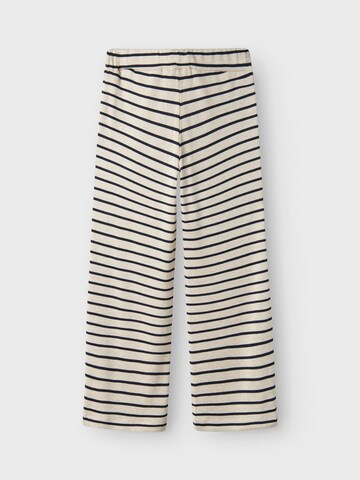NAME IT Wide Leg Bukser i beige