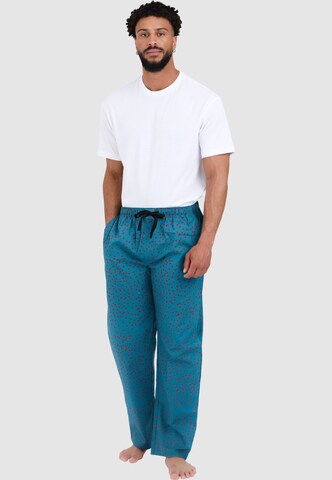 Lousy Livin Pyjamahose 'Pants Dots' in Grün: Vorderseite