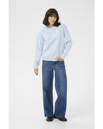 Kaffe Sweatshirt 'Anne' in Blau