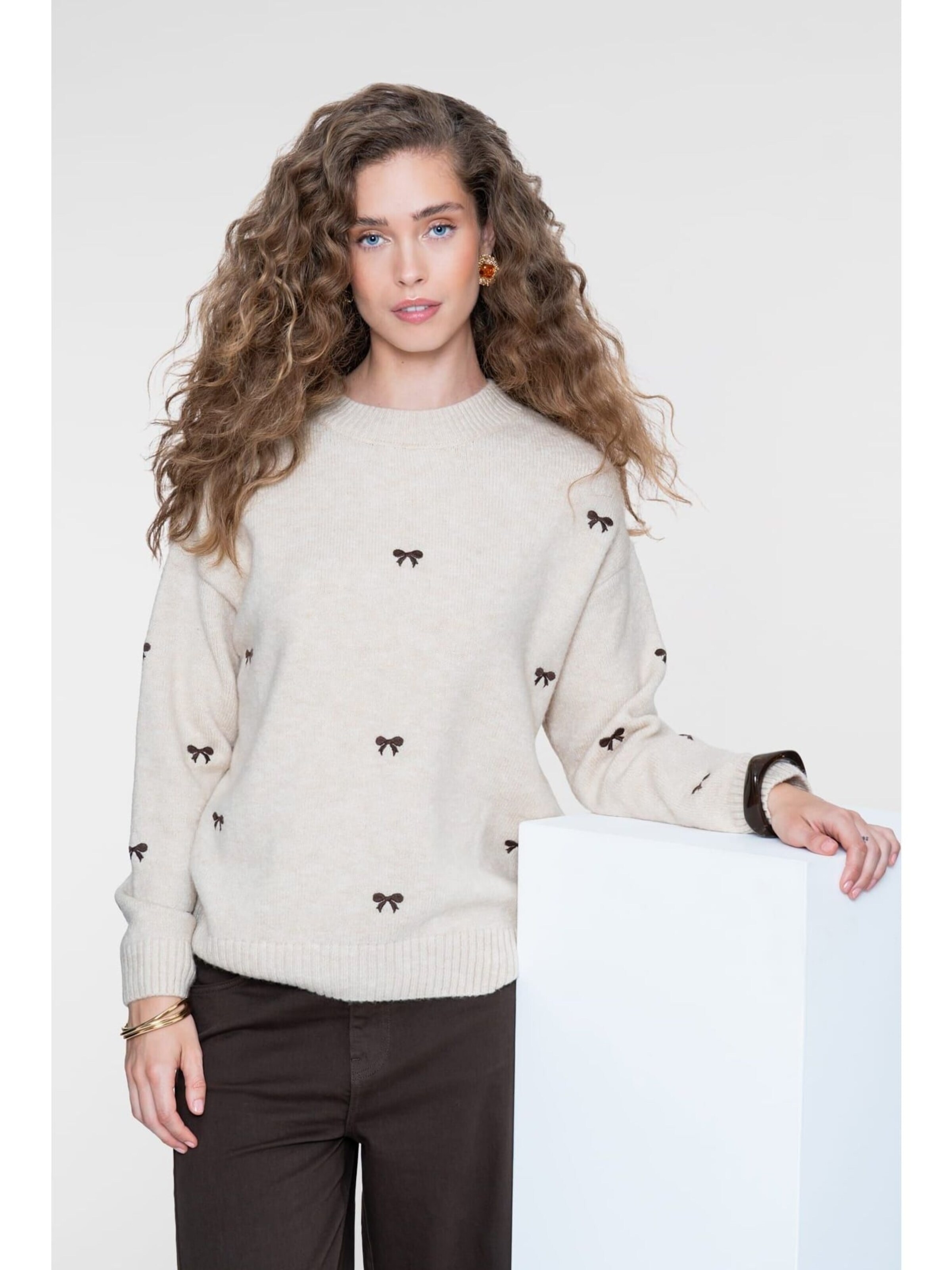 Geisha Trui in Beige