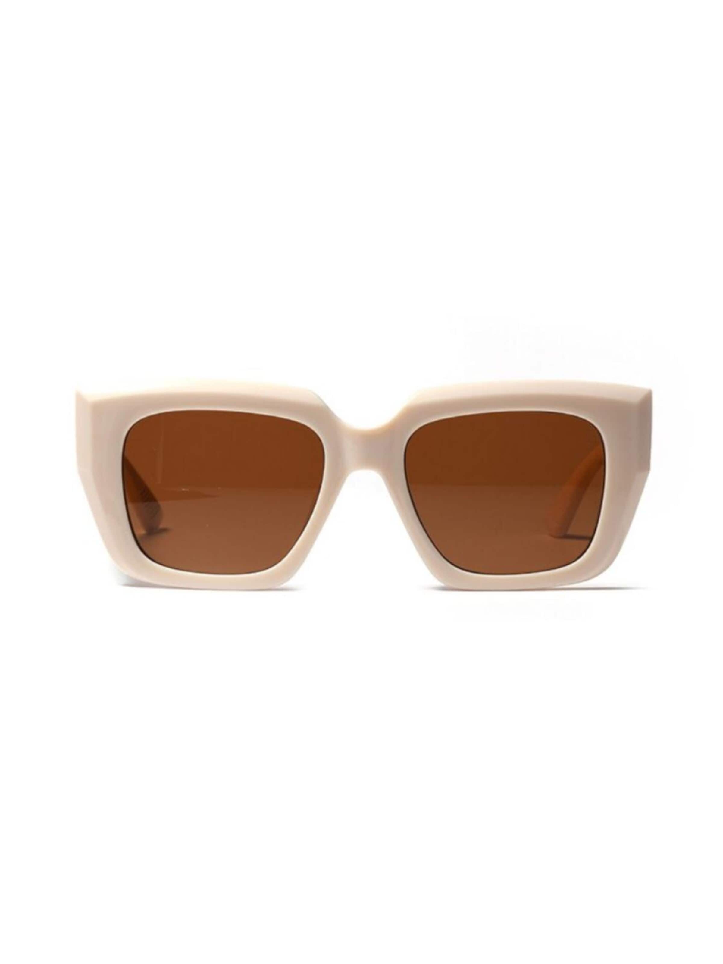 VEYREY - Gafas de sol en marrón: frente