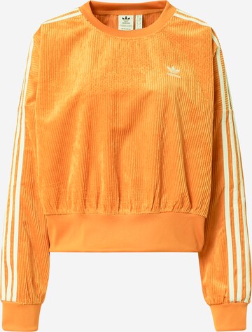 ADIDAS ORIGINALS Sweatshirt in Orange: front
