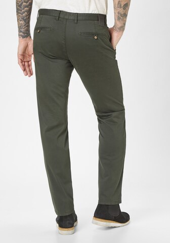 REDPOINT Regular Chino Pants in Green