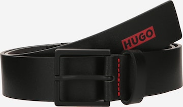 HUGO Red Belt 'Giove' in Black: front