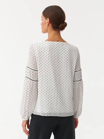 TATUUM - Blusa 'WENEKO' em branco