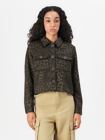 Veste mi-saison 'ONLMOON' ONLY en vert : devant