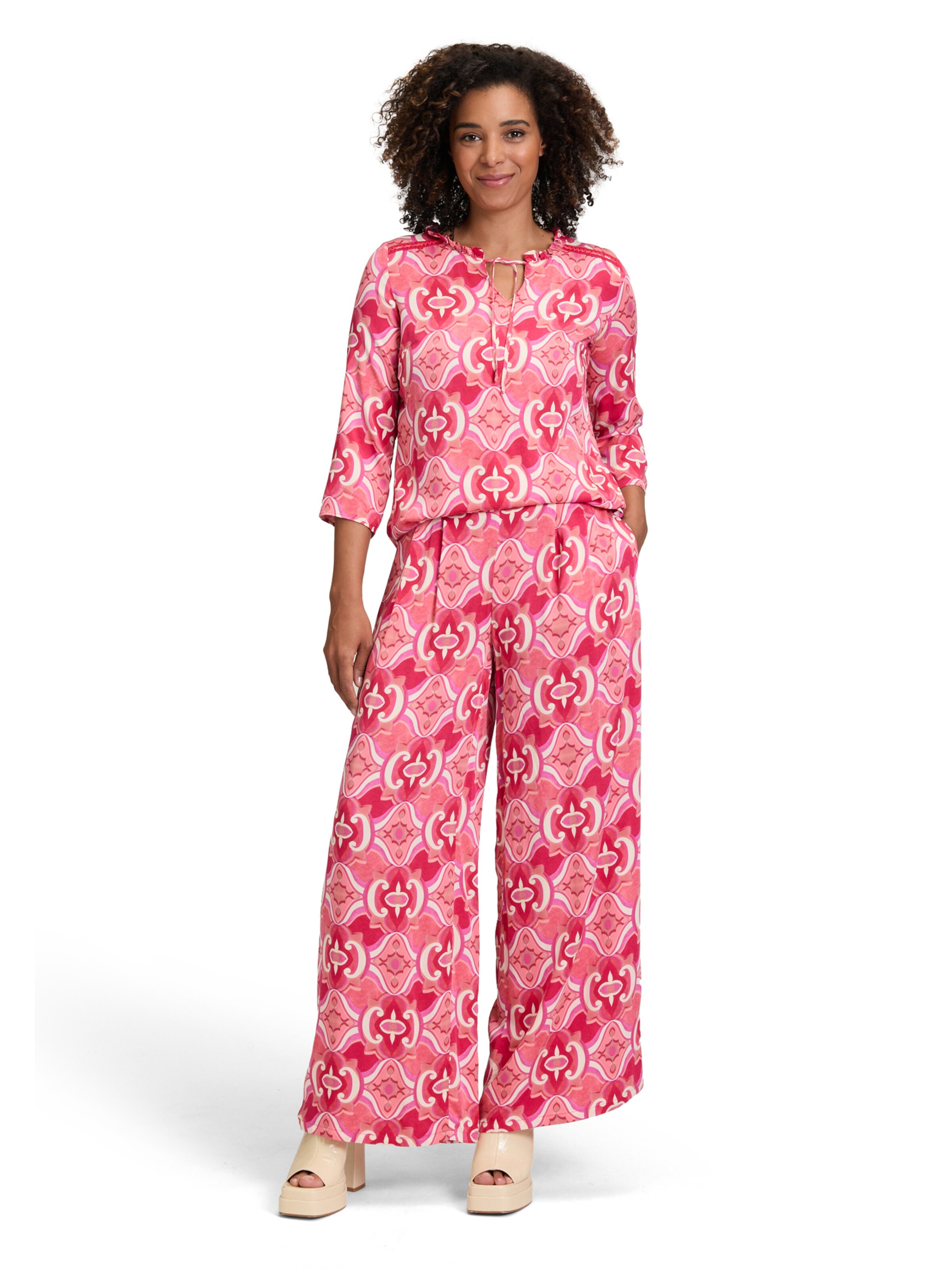 Cartoon Blouse in Red