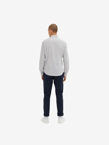 TOM TAILOR Slim Fit Hemd in Weiß