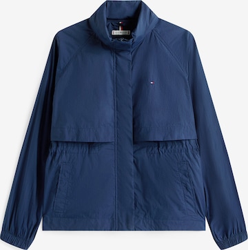 mėlyna TOMMY HILFIGER Demisezoninė striukė: priekis