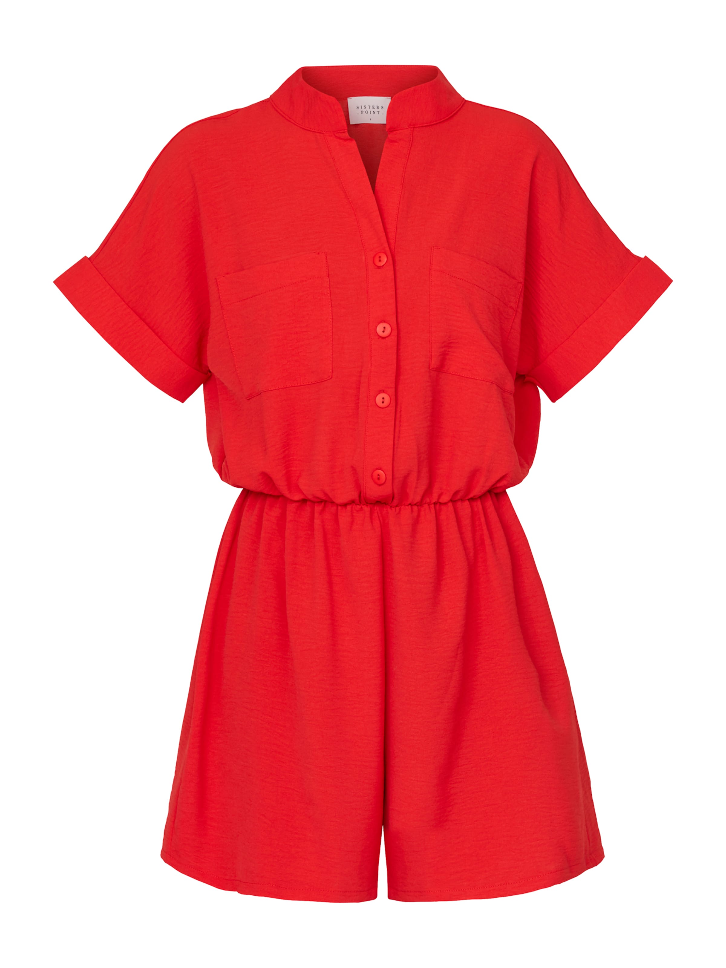 SISTERS POINT Jumpsuit 'NINA' in Red: front