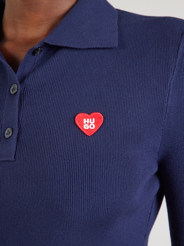 HUGO - Jersey 'Sareplinny' en azul