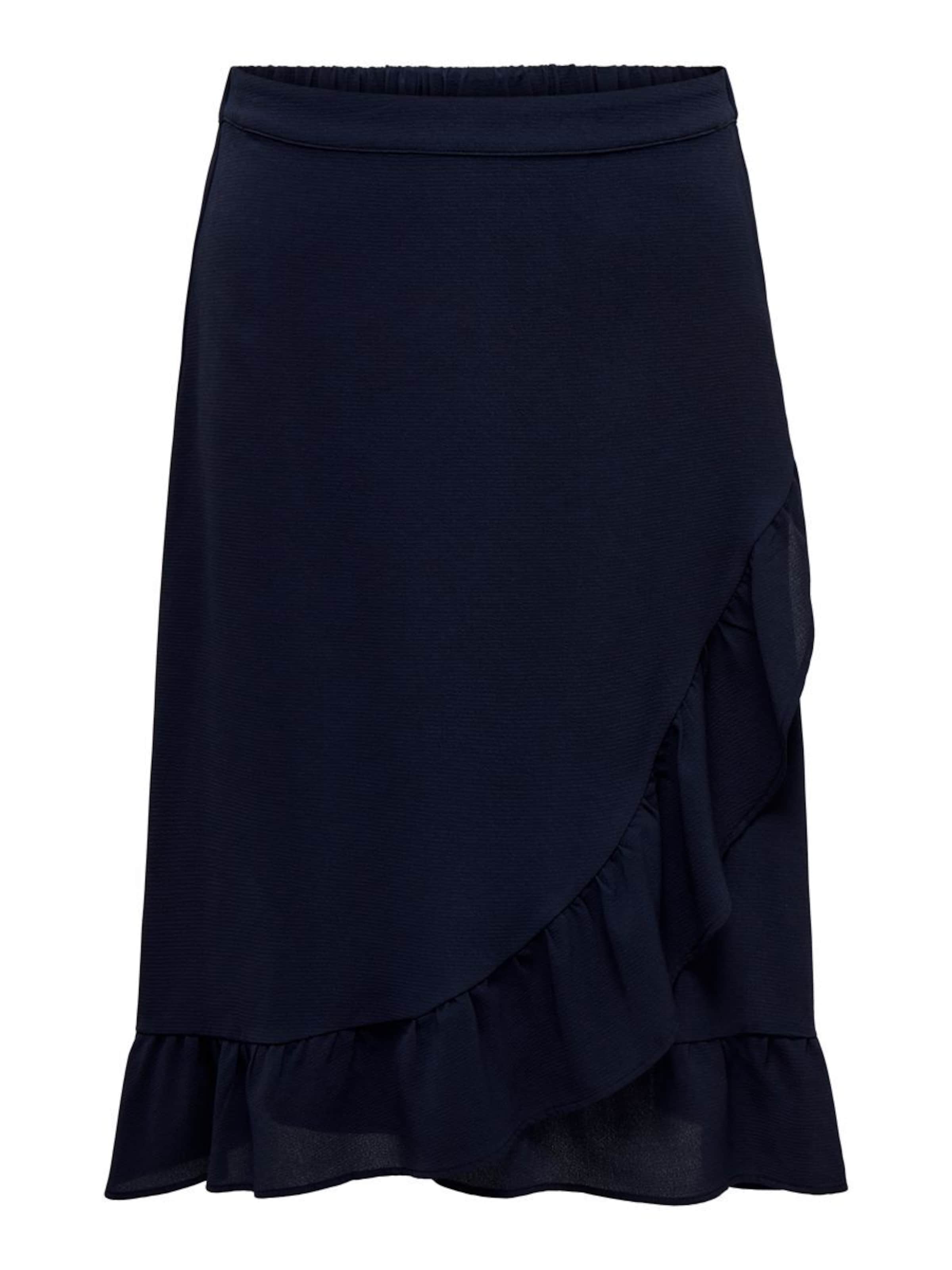 ONLY Carmakoma Jupe en bleu marine, Vue avec produit