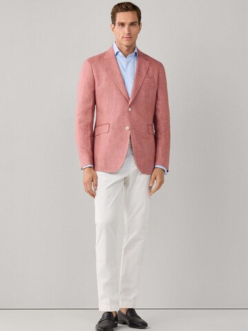 Hackett London Regular fit Suit Jacket in Pink