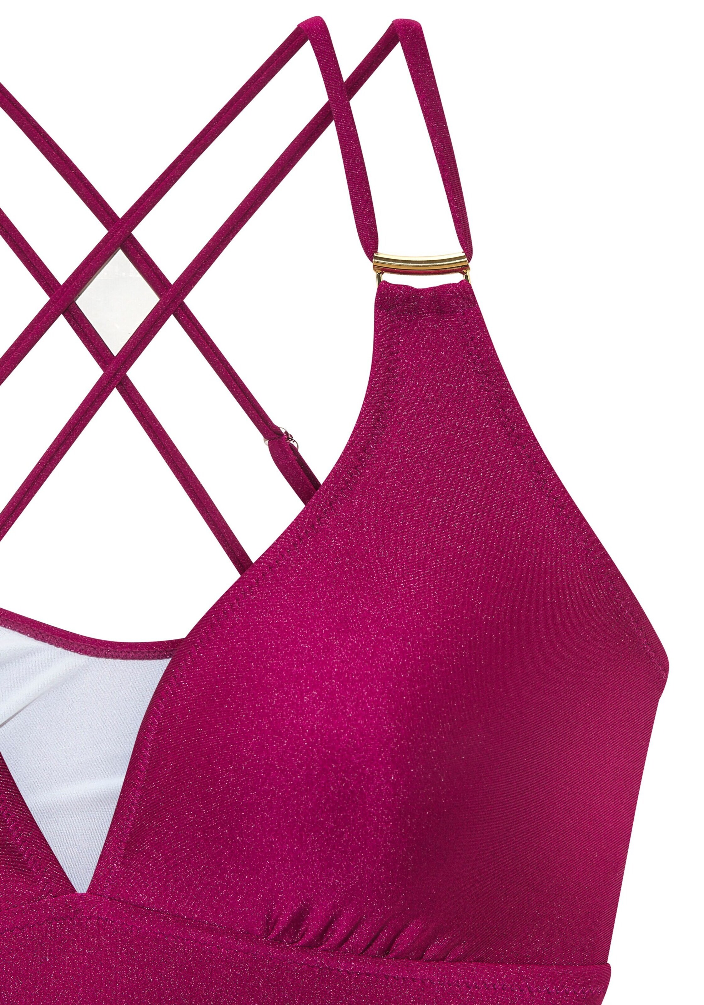 JETTE Badeanzug in Lila