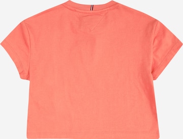 TOMMY HILFIGER Majica | oranžna barva