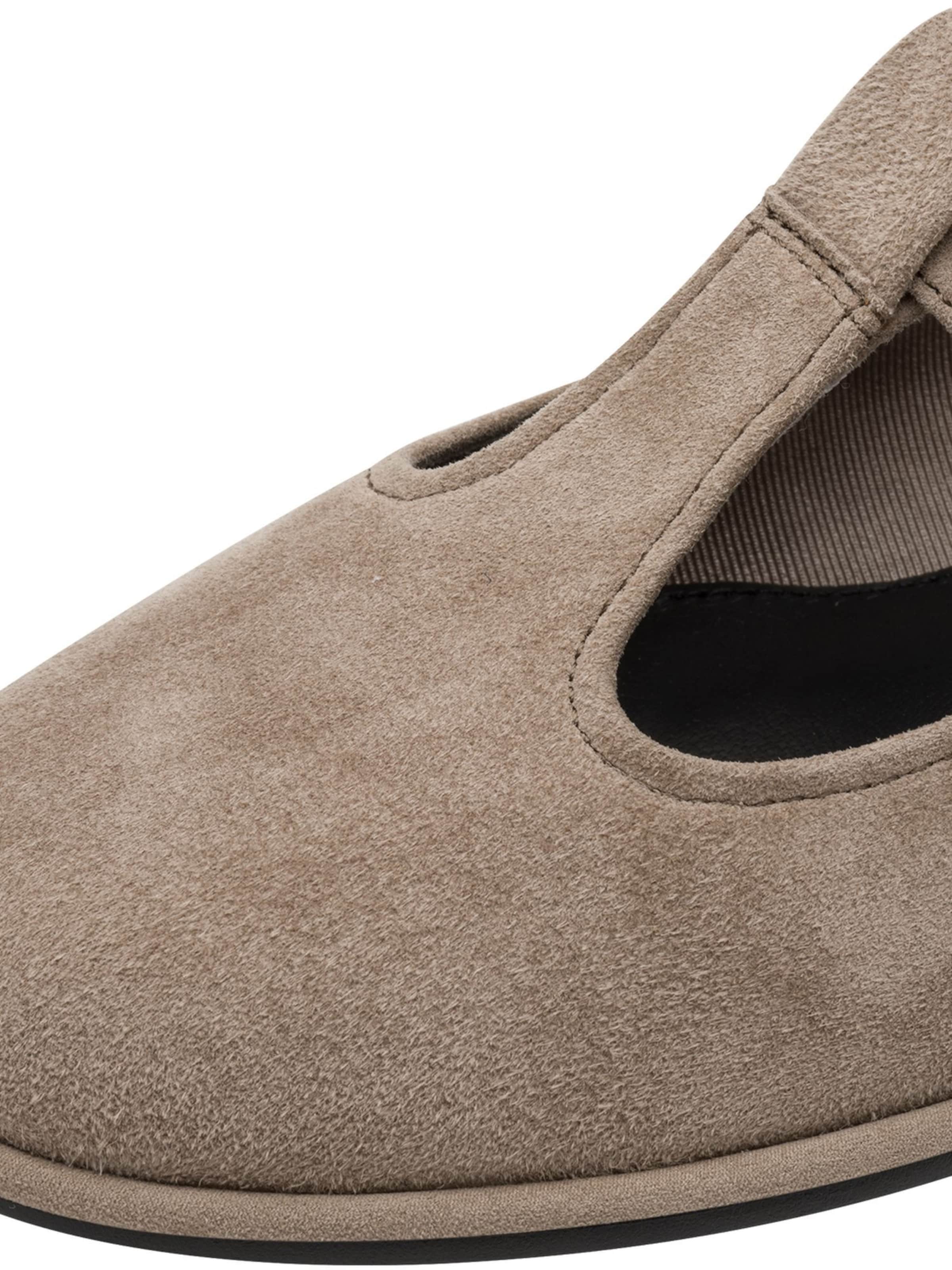 Ballerines à lanières Tamaris en beige