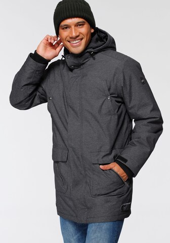 POLARINO Jacke in Schwarz: Vorderseite