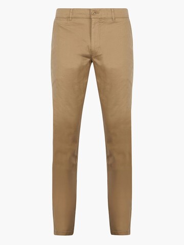 Suitable Regular Chino 'Plato' in Beige: voorkant