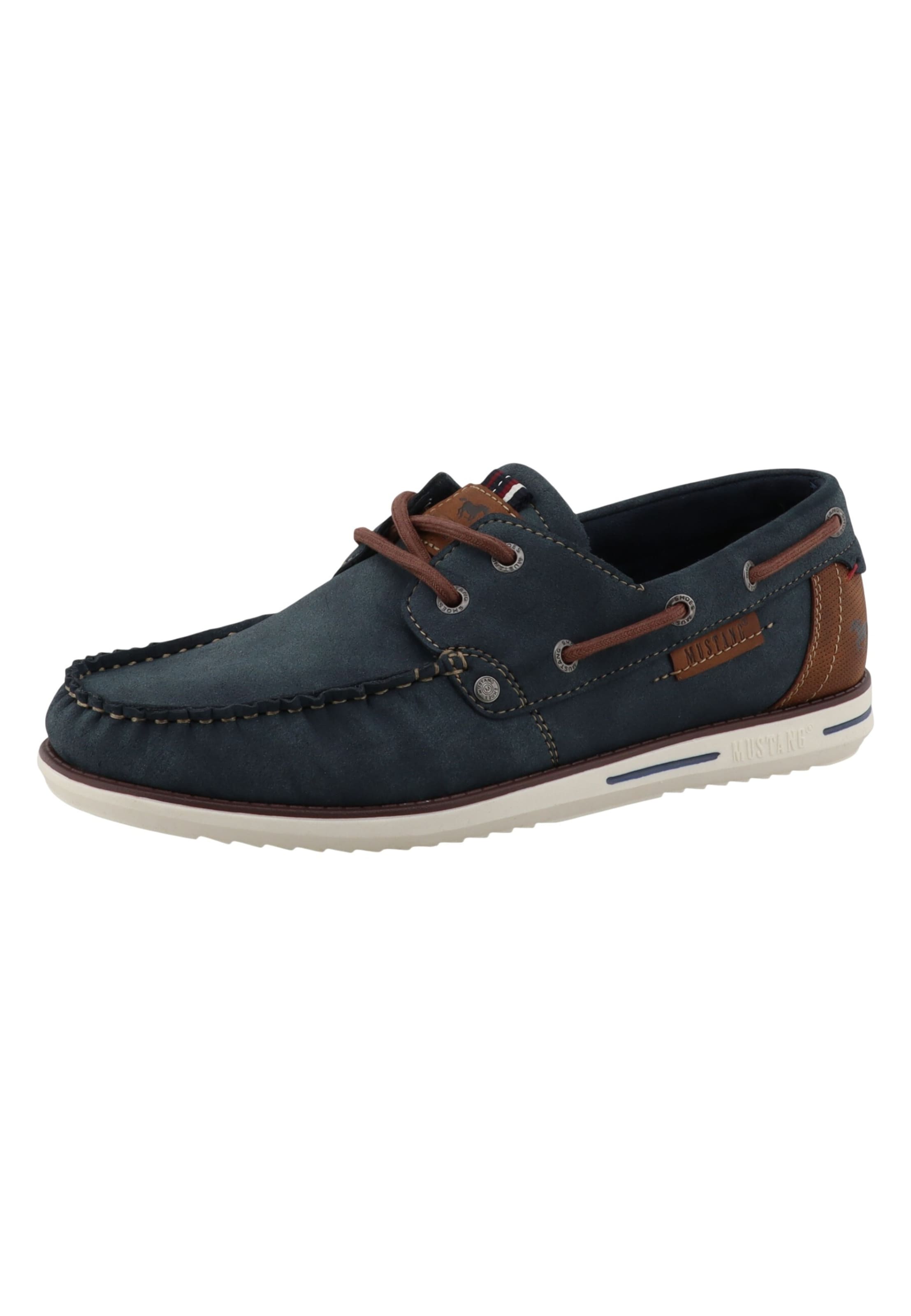 MUSTANG Mocassins in Blauw: voorkant