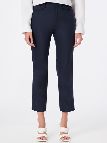 Regular Pantalon à plis 'BASKET' DRYKORN en bleu : devant