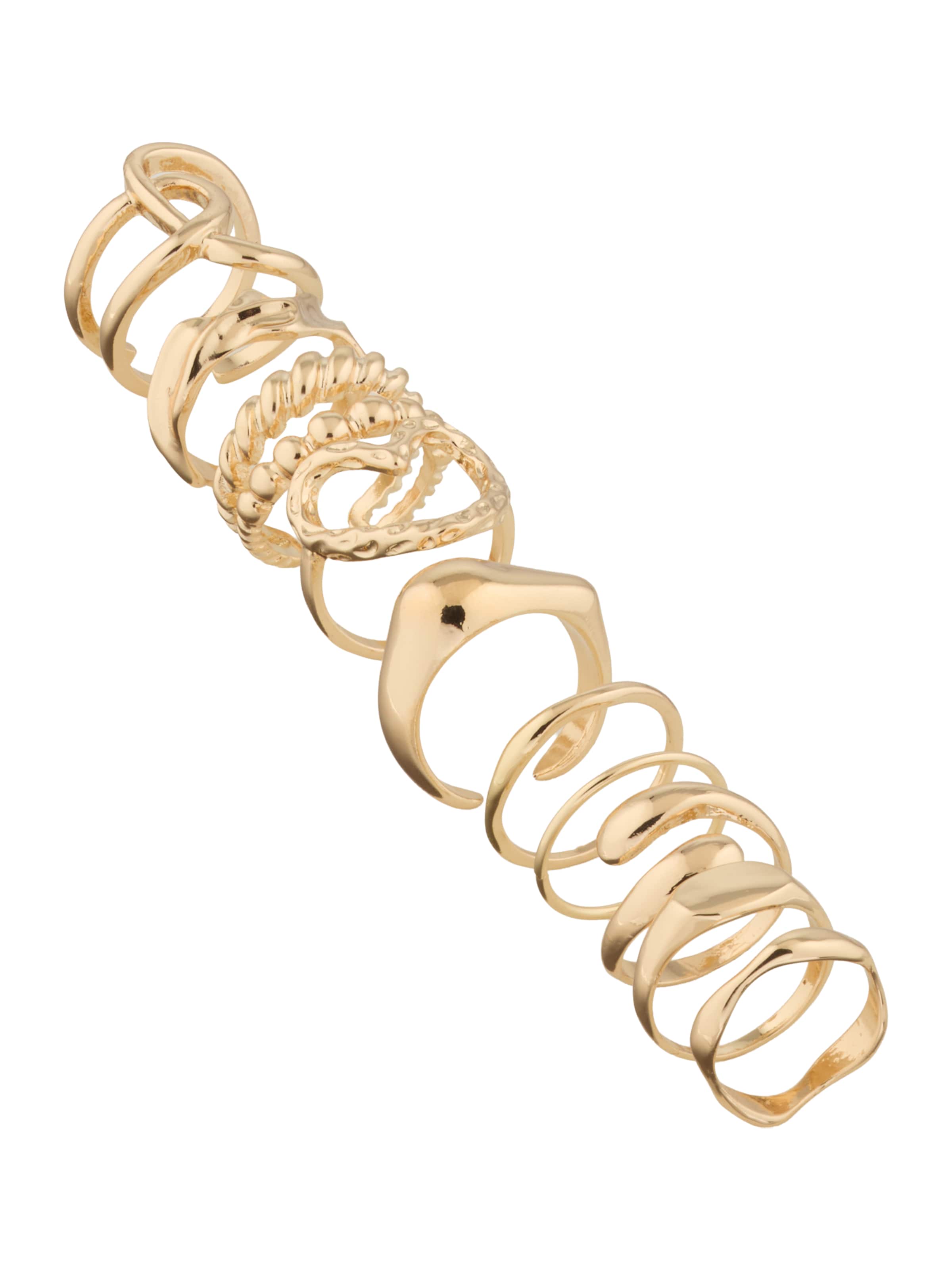 ABOUT YOU Bague en or, Vue avec produit