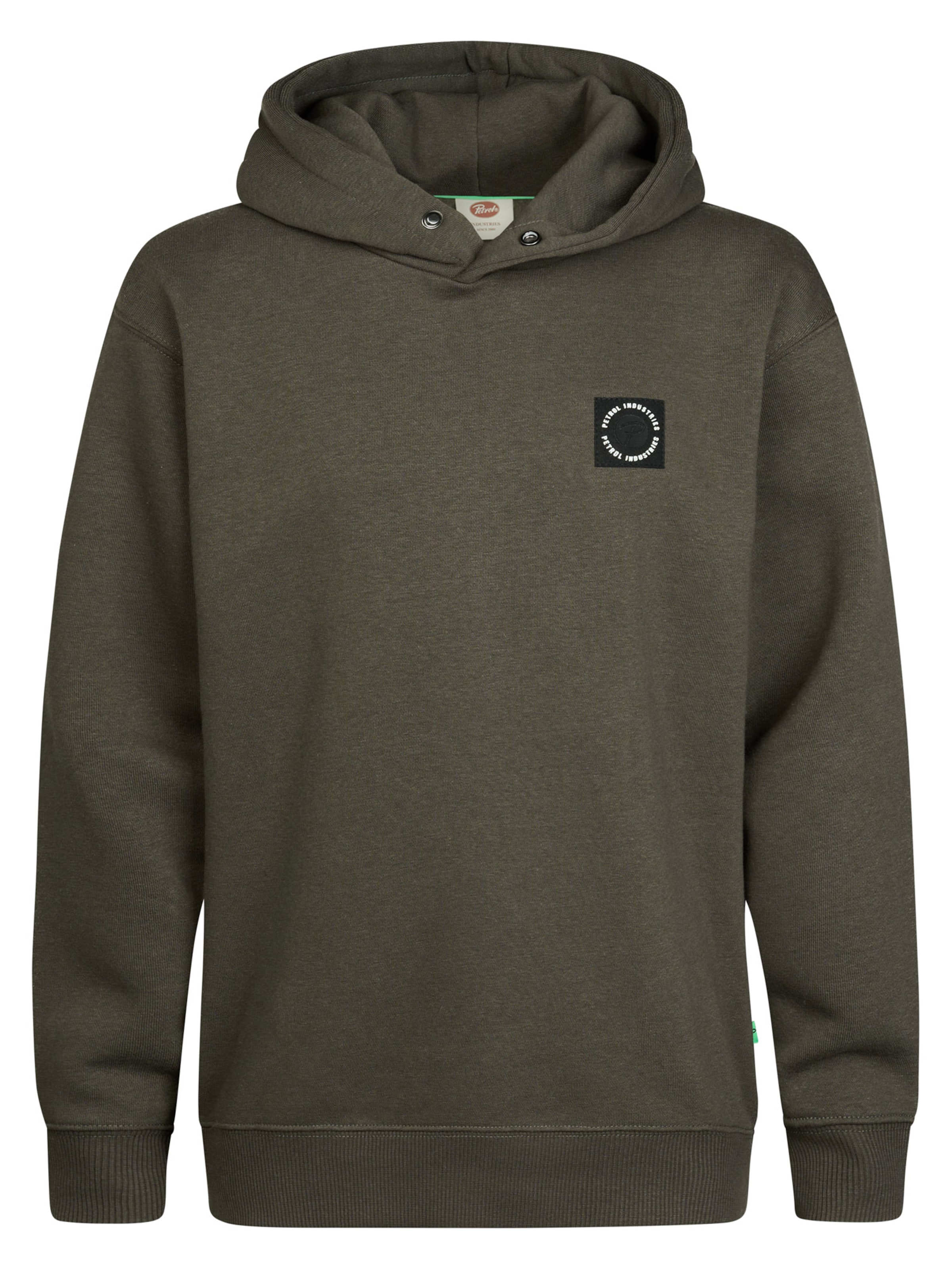 Petrol Industries Sweatshirt in Grey: front