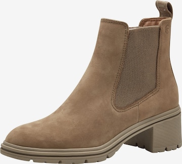 Chelsea Boots Tamaris en marron : devant