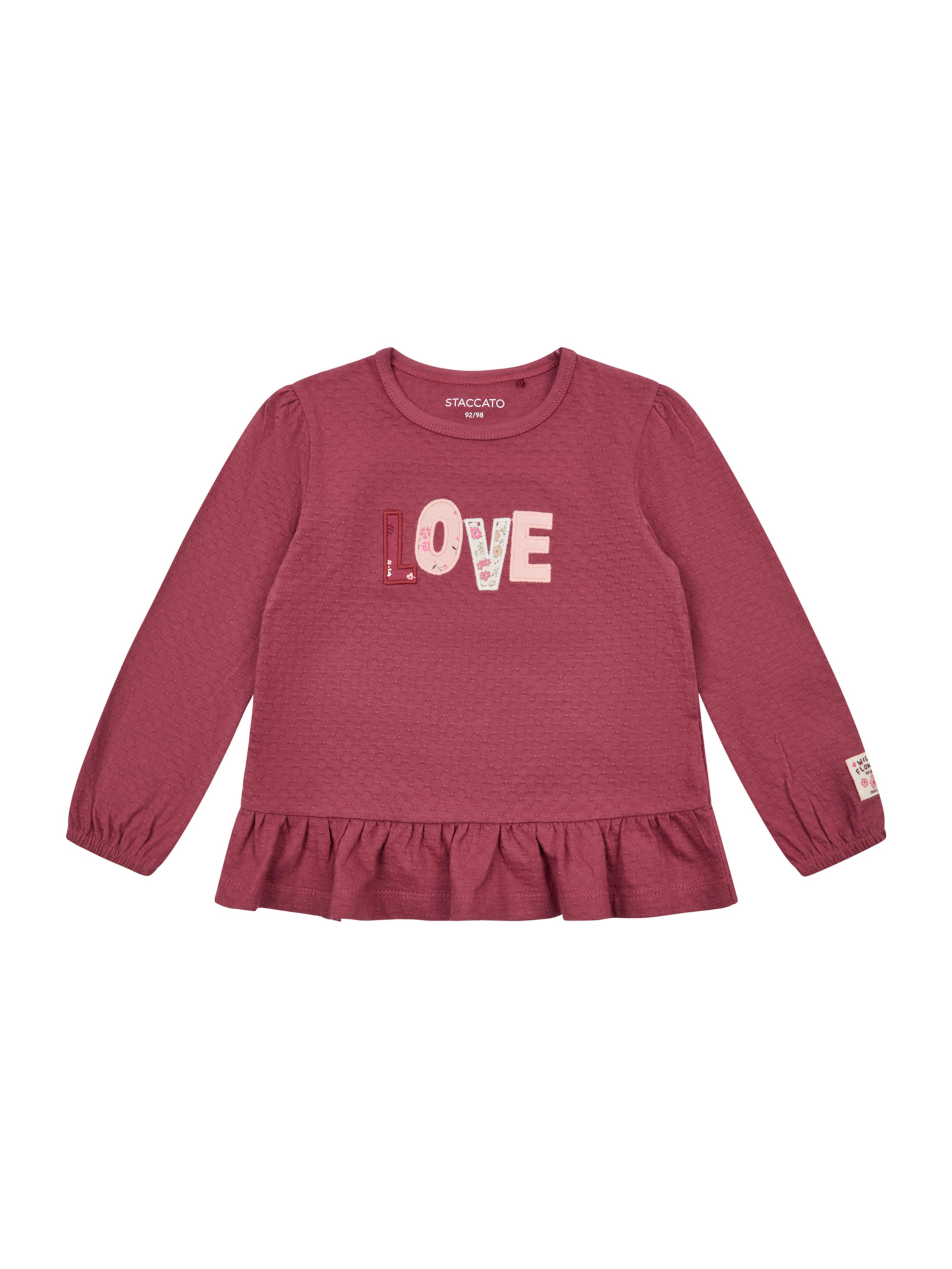 STACCATO - Camisola em roxo: frente