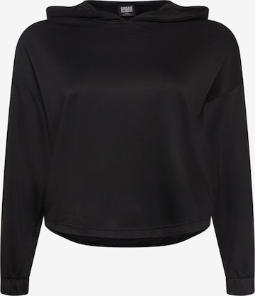 Sweat-shirt Urban Classics en noir : devant