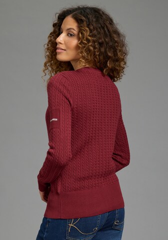 KangaROOS Strickjacke in Rot