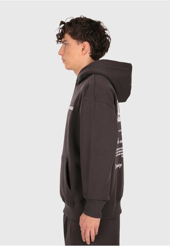 Dropsize Sweatshirt 'No Rules' in Zwart