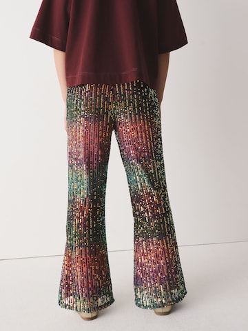Next Flared Trousers in Pink