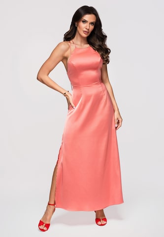 Ombre Kleid in Orange: Vorderseite