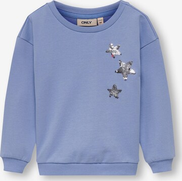 KIDS ONLY Sweatshirt 'STAR' in Blau: predná strana