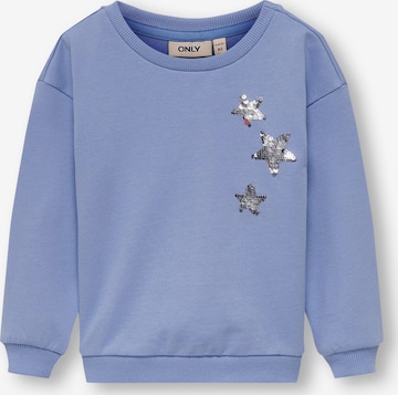 KIDS ONLY Sweatshirt 'STAR' in Blue: front
