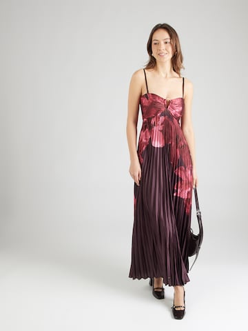 Abercrombie & Fitch Вечернее платье 'GISELLE' в Ярко-розовый: спереди