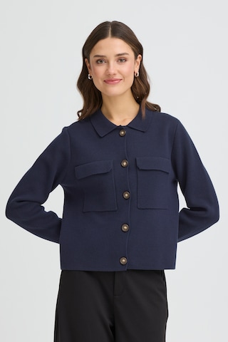 Fransa Sweater 'FRIta' in Blue: front