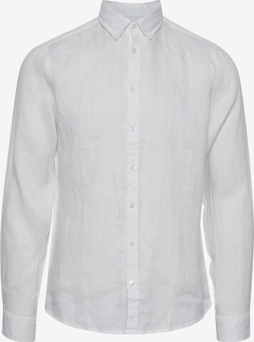 Casual Friday Button Up Shirt 'ANTON' in White: front
