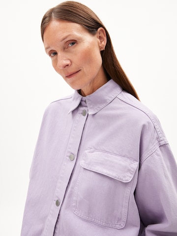 Veste mi-saison 'TALE' ARMEDANGELS en violet