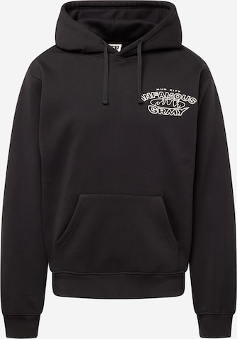 Grimey Sweatshirt 'MADRID THE CONNOISSEUR' in Schwarz: predná strana