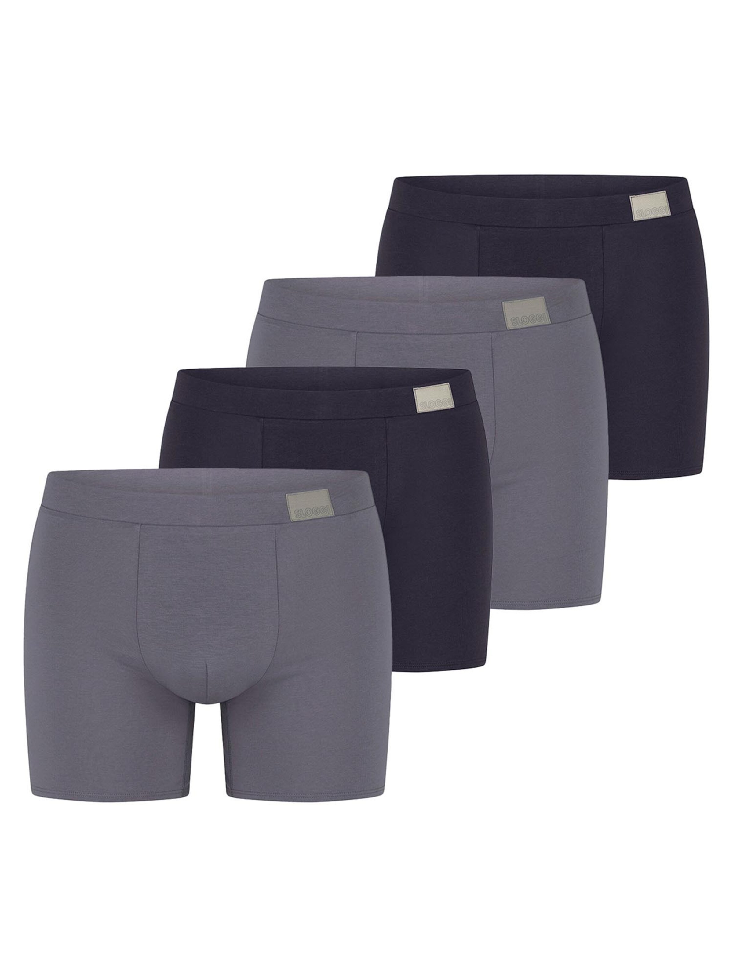 SLOGGI Boxer shorts 'men GO Natural' in Blue: front