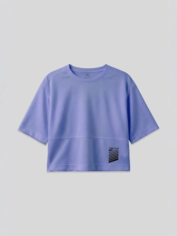 T-shirt oversize Tommy Life en bleu : devant