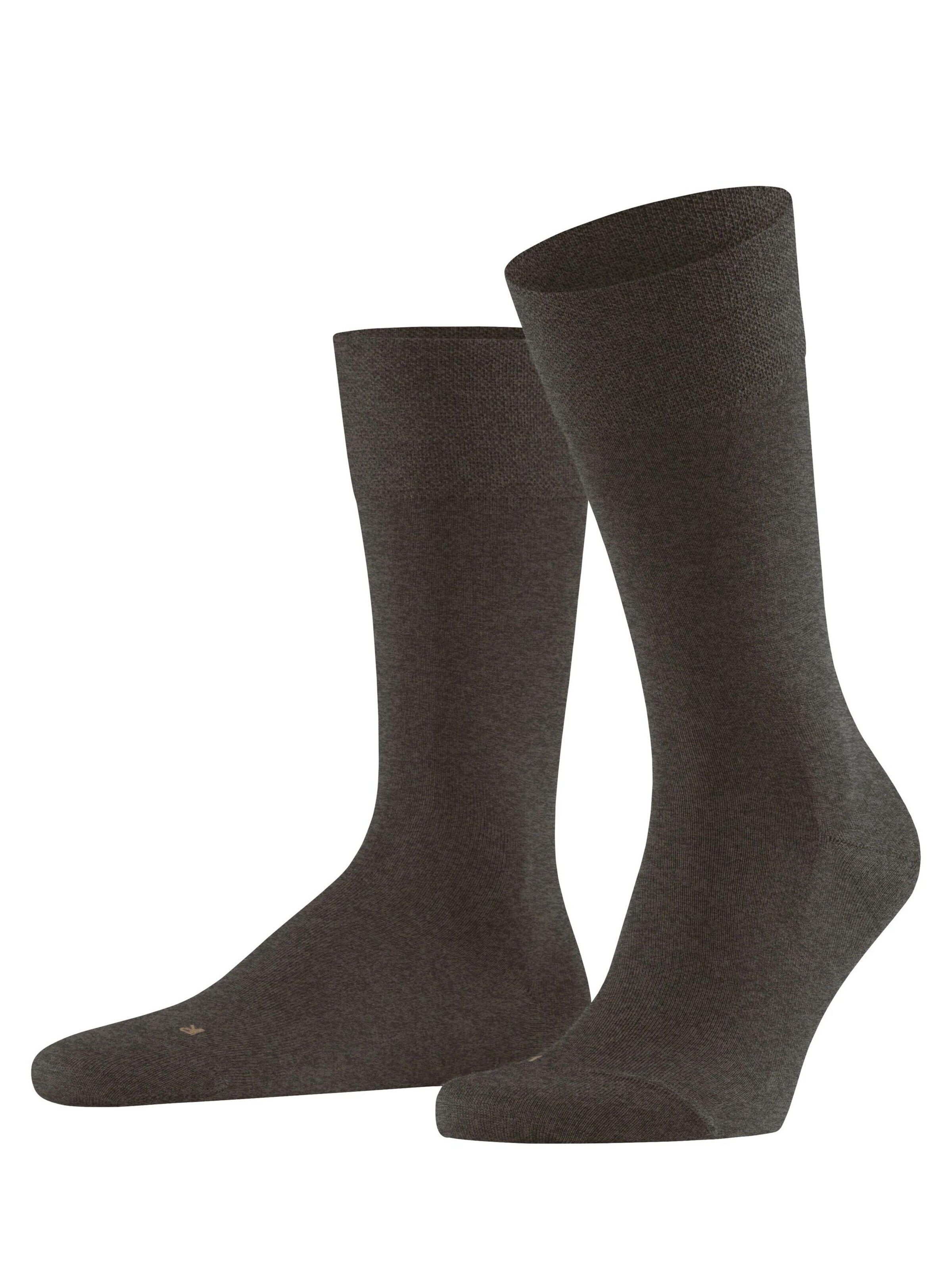 FALKE Socken 'Sensitive Berlin'‌‌‌‌‌‌‌‌‌ in Braun: Vorderseite