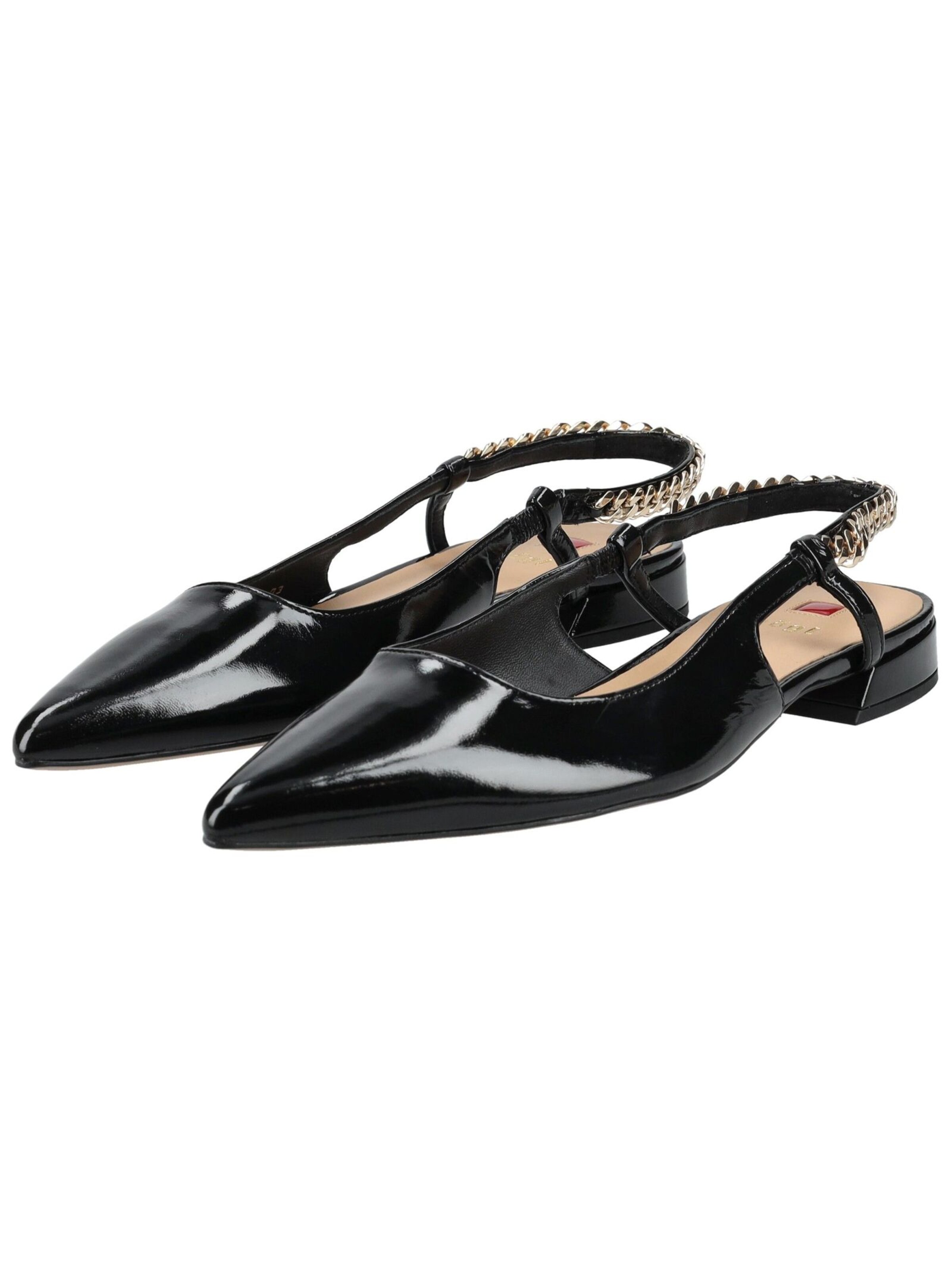 Ballerines à lanières 'Jessica' Högl en noir