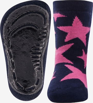 EWERS Къси чорапи 'Sterne' в синьо: отпред